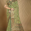 Classy Light Green Color Soft Organza Saree