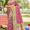 Classy Purple Color Paithani Silk Saree